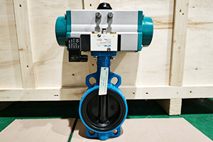 Pneumatic Wafer Butterfly Valve