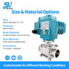 Electric Clamp Ball Valve