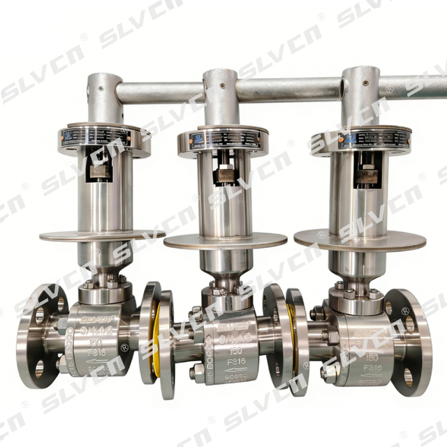 Class 150 Forged Steel Cryogenic Floating Flanged Ball Valve
