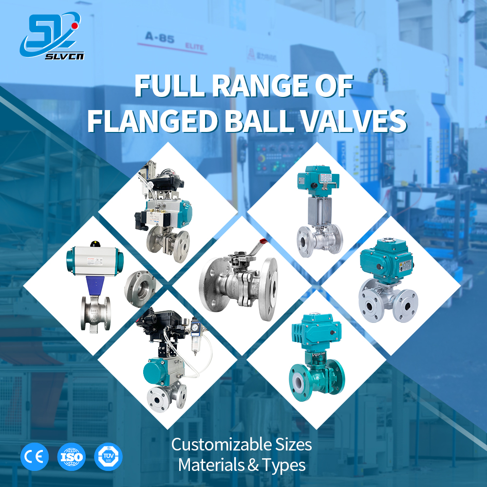 Electric Flange Ball Valve