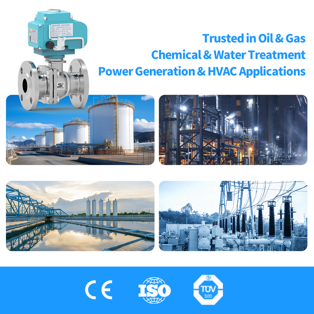 Electric Flange Ball Valve